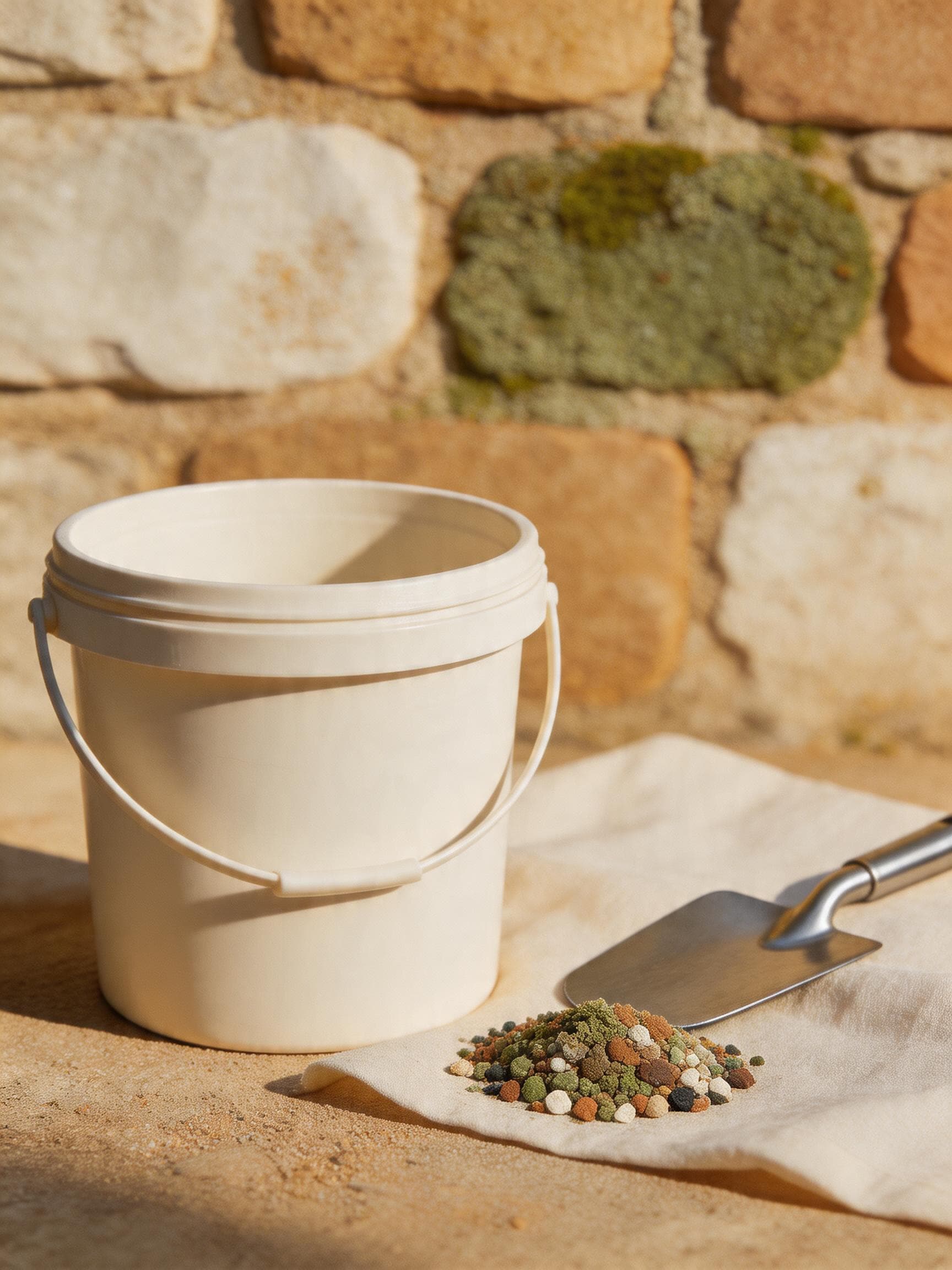 Mara Stone Texture Finish — Multi-color granular finish that mimics natural stone depth and lightplay.