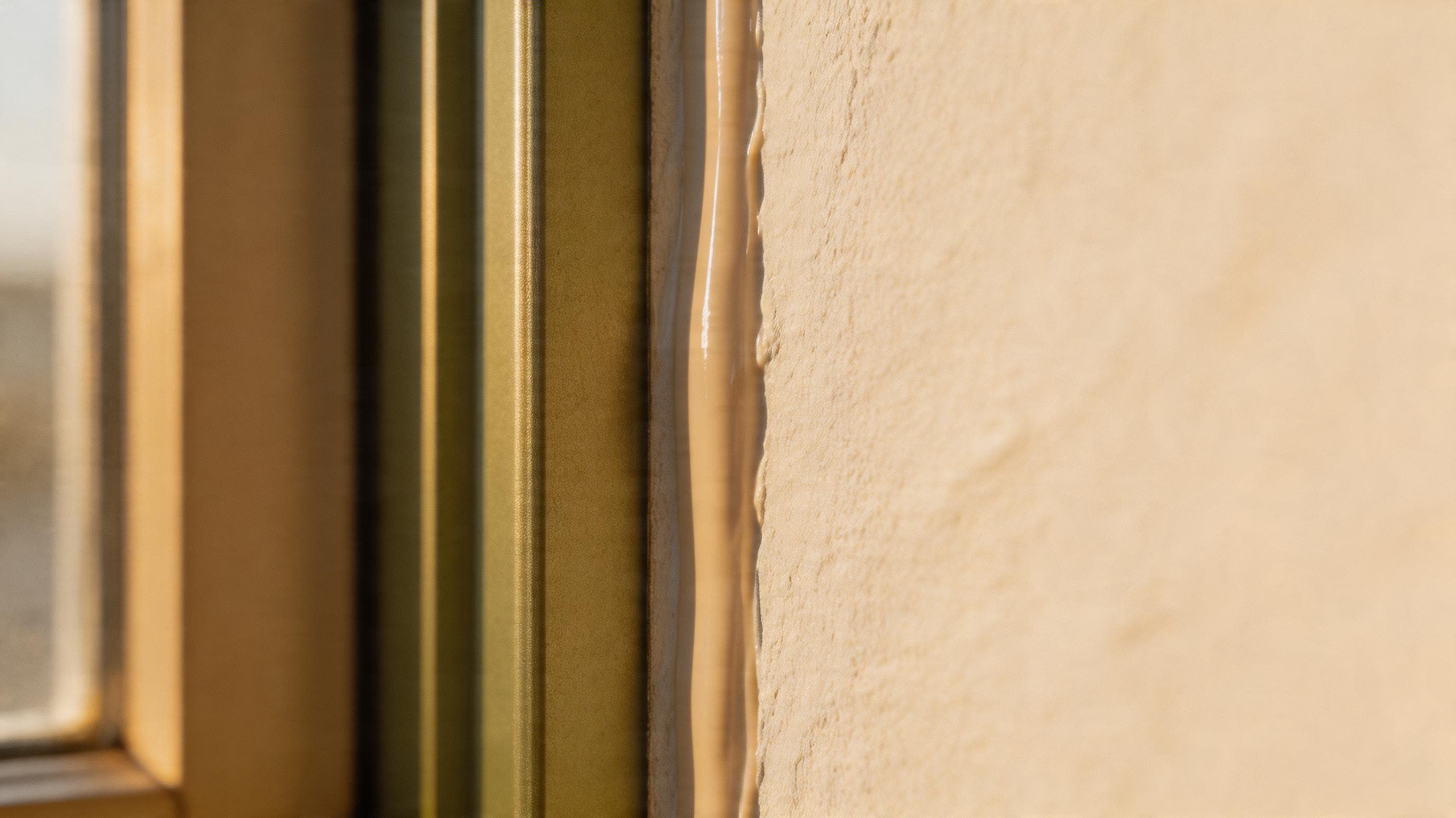 Sigilla Architectural Sealant applied in a real interior — MS, PU and silicone sealants for joints, windows and architectural finishes.